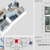 Bán căn hộ 48,6m2 và 54,4m2 Tòa C-KIM VĂN KIM LŨ CĐT Vinaconex 2 chiết khấu 2%