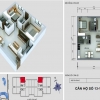 Bán tòa C Kim Văn Kim Lũ căn hộ 14 dt 59,2m2 và 18 dt 67,3m2 căn tầng đẹp giá tốt