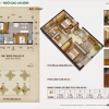 Bán gấp Green Stars 65m2 giá 23tr/m2, bc Đông Nam căn 1108