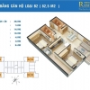 Giá 25tr/m2 CC Golden West, cần bán gấp 2 căn A2 và A3: 82,5m2 cùng tầng 