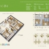 Green star 102m, tòa A2 căn B1 ban công TB cửa vào TN. Giá bán 21tr/m2