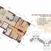 Không ở bán 1006 CT1 Trung Văn, 72m 2pn,2wc 