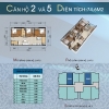   Căn 05 , S= 74,5m, chung cư Scitech Tower-304 Hồ Tùng Mậu giá 22tr