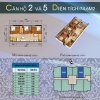 Diện tích 74,6m chung cư 304 Hồ Tùng Mậu giá 22tr, căn 05