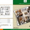 Bán căn hộ 3pn chung cư The sparks Dương Nội diện tích 80,51m2 giá rẻ nhất thị trường