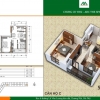  Bán căn hộ C10 tầng 15 Chung Cư HH2 ABC Dương Nội diện tích 55,09m2