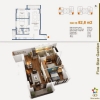 Chính chủ cần căn góc 1506 G2 Five star Kim Giang, diện tích 84,44m2.