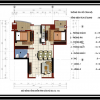 Chung cư Riveside 79 thanh đàm giá 14tr, tòa A căn 06 dt 84,9m