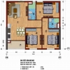 Chính chủ bán căn hộ chung cư 283 Khương Trung,DT:92m2 giá 22tr/m2, ở luôn