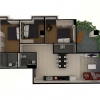 Căn hộ Penthouse tầng 18 Monarchy ĐN giá 3 tỷ hướng Nam