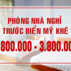 Cho thuê phòng nhà nghỉ ở được từ 2-4 người  giá chỉ 2.8 triệu
